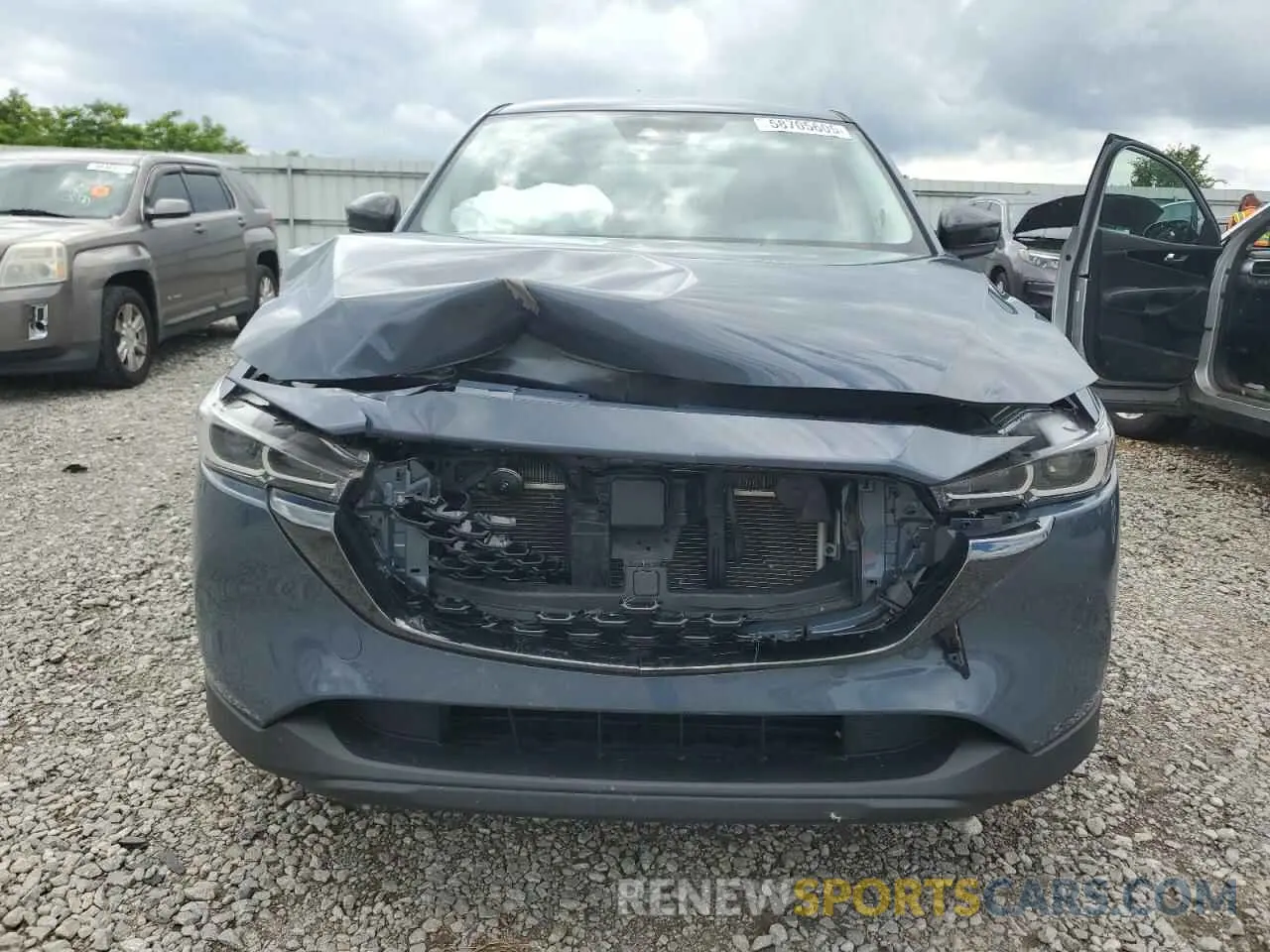 5 fotografías del automóvil dañado JM3KFBCM4P0215089 MAZDA CX-5 PREFE 2023