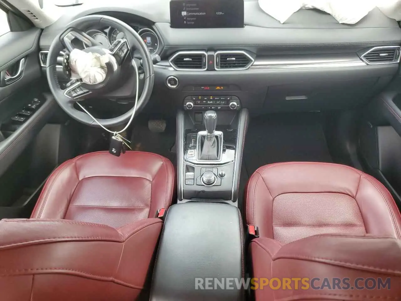8 fotografías del automóvil dañado JM3KFBCM4P0215089 MAZDA CX-5 PREFE 2023