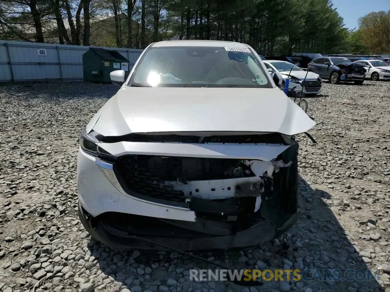 5 fotografías del automóvil dañado JM3KFBCM4P0248075 MAZDA CX-5 PREFE 2023