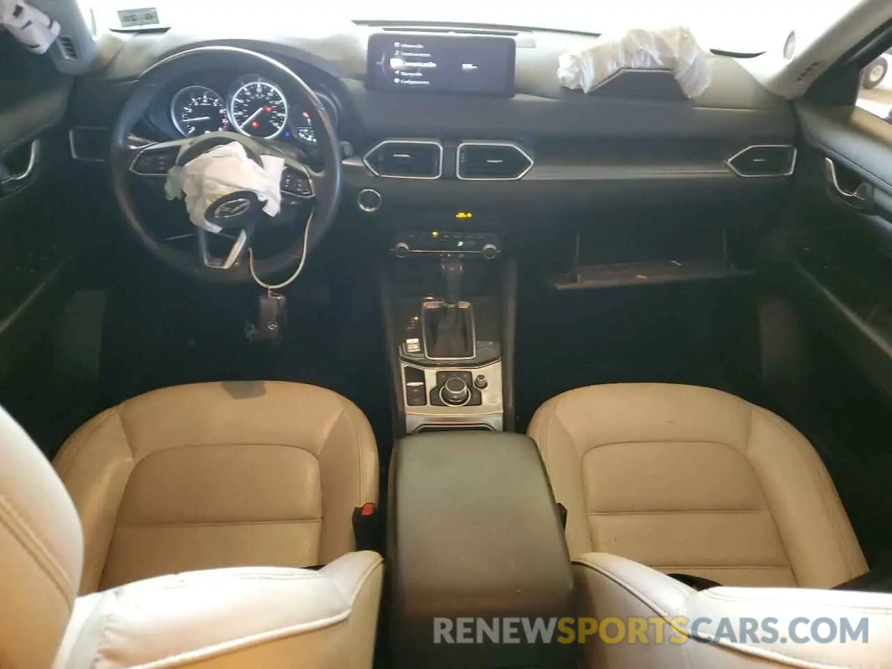 8 fotografías del automóvil dañado JM3KFBCM4P0248075 MAZDA CX-5 PREFE 2023