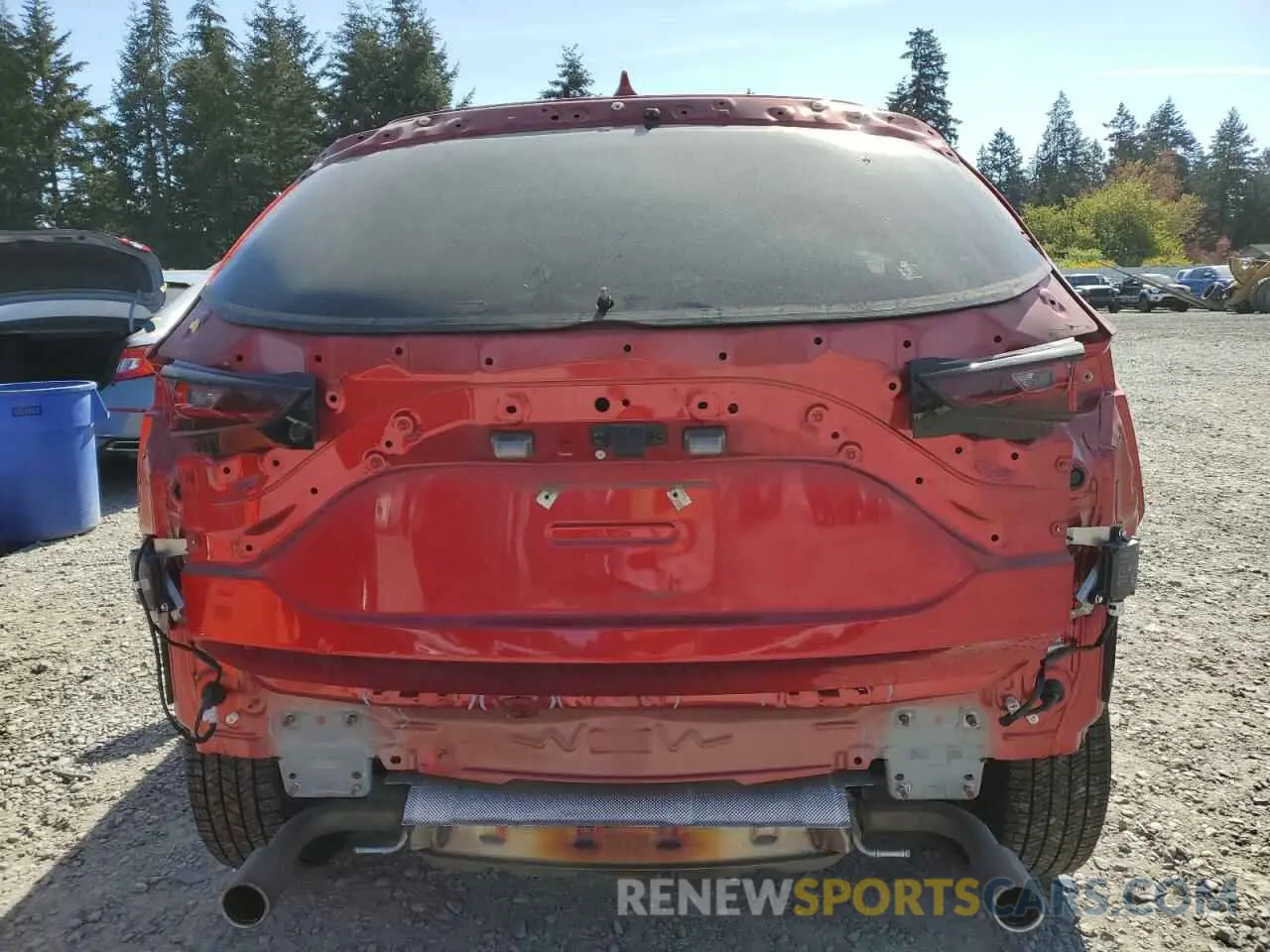 6 fotografías del automóvil dañado JM3KFBCM4P0270884 MAZDA CX-5 PREFE 2023