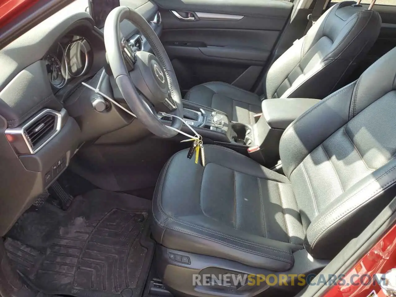 7 fotografías del automóvil dañado JM3KFBCM4P0270884 MAZDA CX-5 PREFE 2023