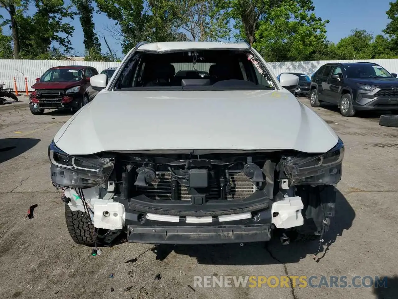 5 fotografías del automóvil dañado JM3KFBCM4P0289631 MAZDA CX-5 PREFE 2023