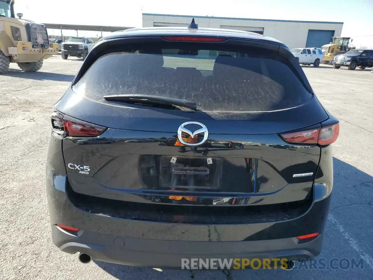 6 fotografías del automóvil dañado JM3KFBCM5P0197525 MAZDA CX-5 PREFE 2023