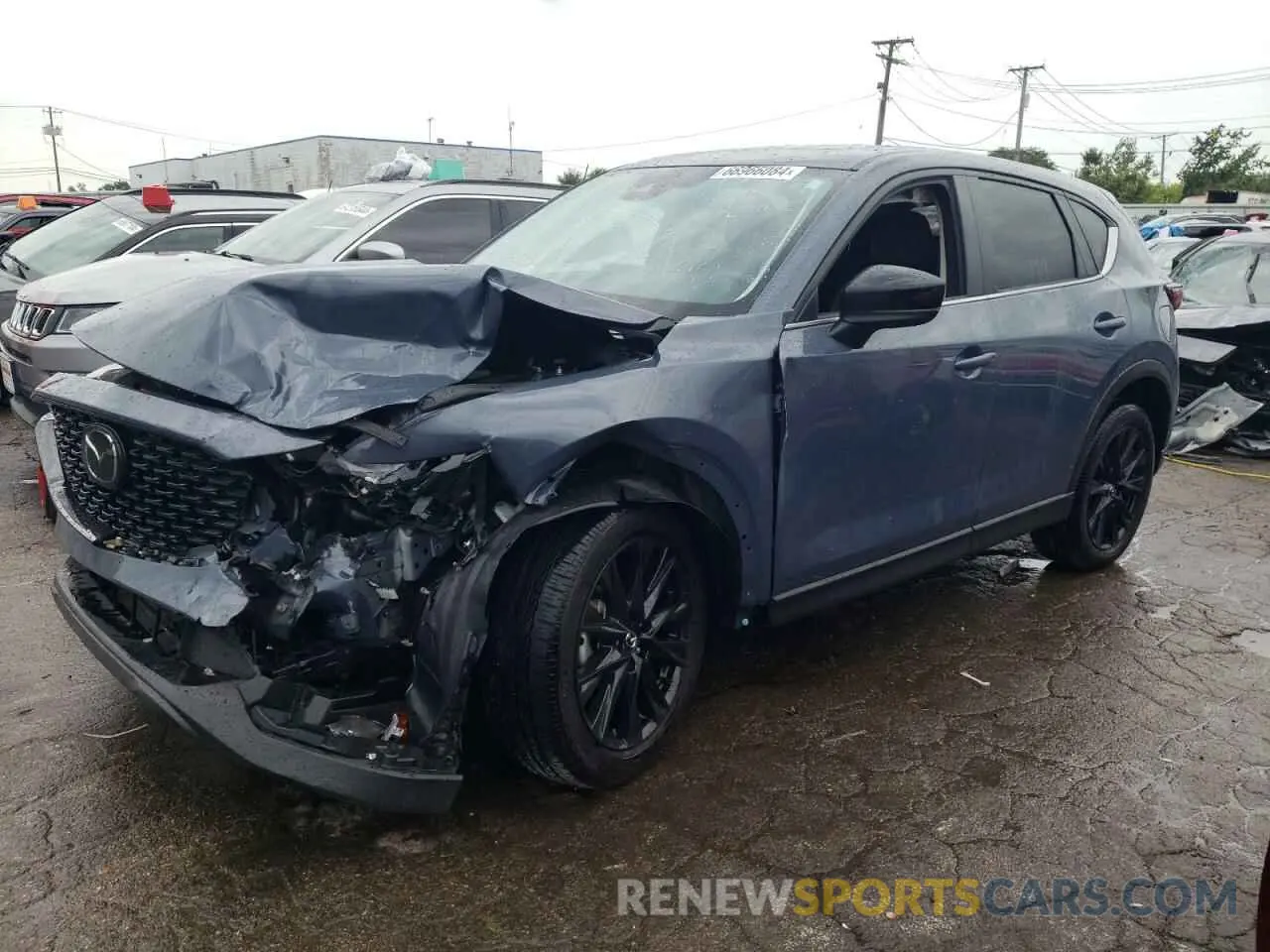 1 fotografías del automóvil dañado JM3KFBCM5P0257514 MAZDA CX-5 PREFE 2023