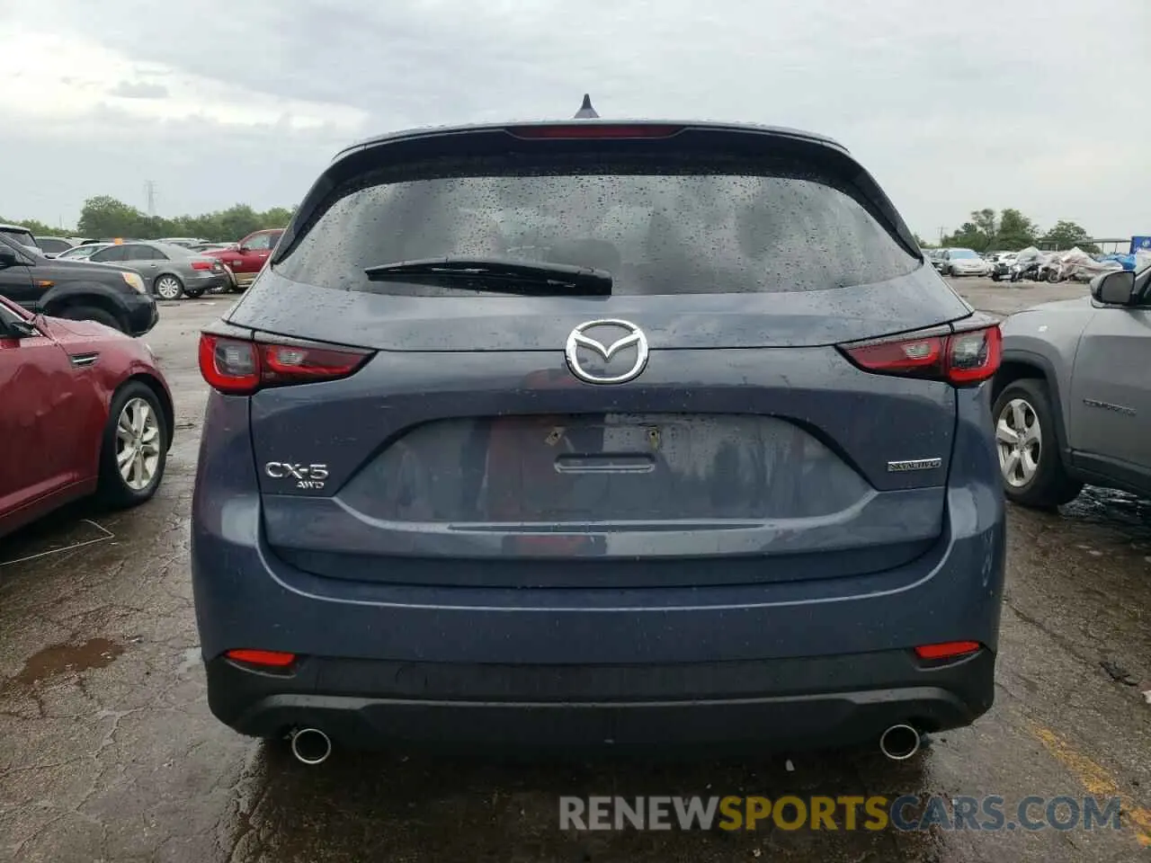 6 fotografías del automóvil dañado JM3KFBCM5P0257514 MAZDA CX-5 PREFE 2023