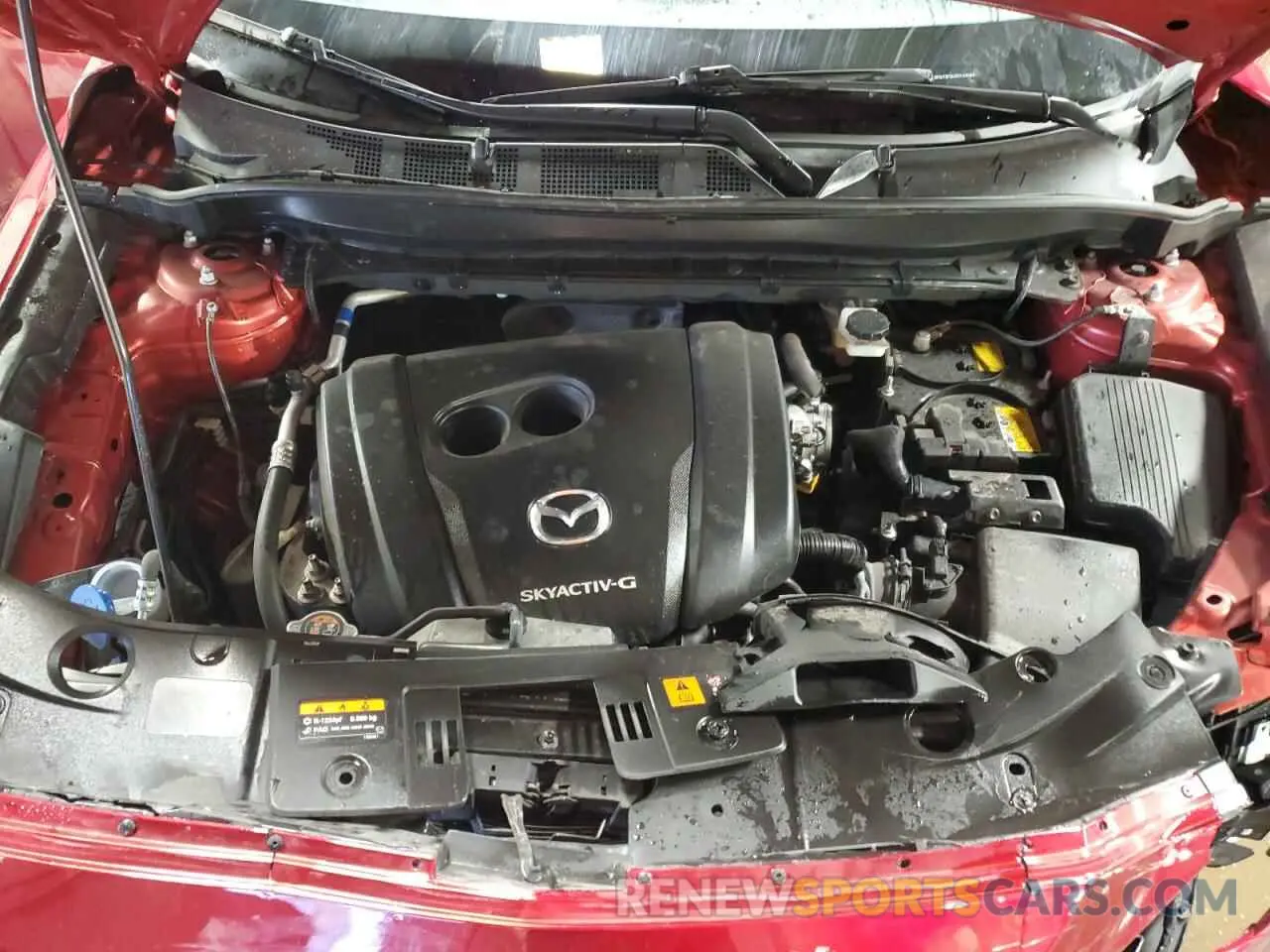 11 fotografías del automóvil dañado JM3KFBCM6P0140282 MAZDA CX-5 PREFE 2023