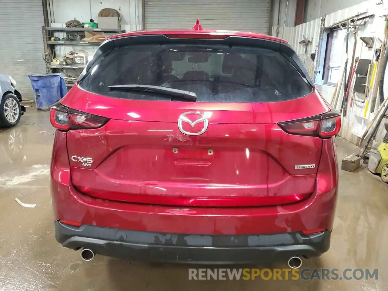 6 fotografías del automóvil dañado JM3KFBCM6P0140282 MAZDA CX-5 PREFE 2023