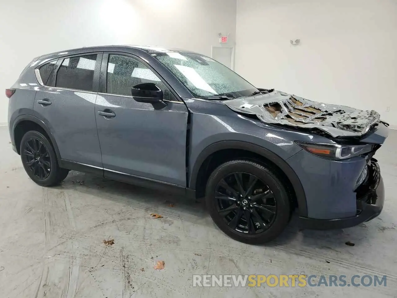 4 fotografías del automóvil dañado JM3KFBCM6P0193242 MAZDA CX-5 PREFE 2023