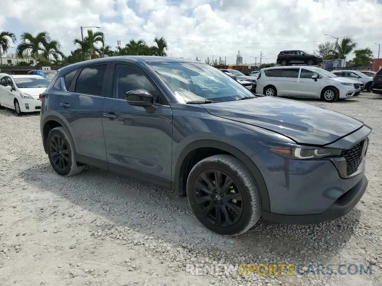 4 fotografías del automóvil dañado JM3KFBCM6P0253410 MAZDA CX-5 PREFE 2023