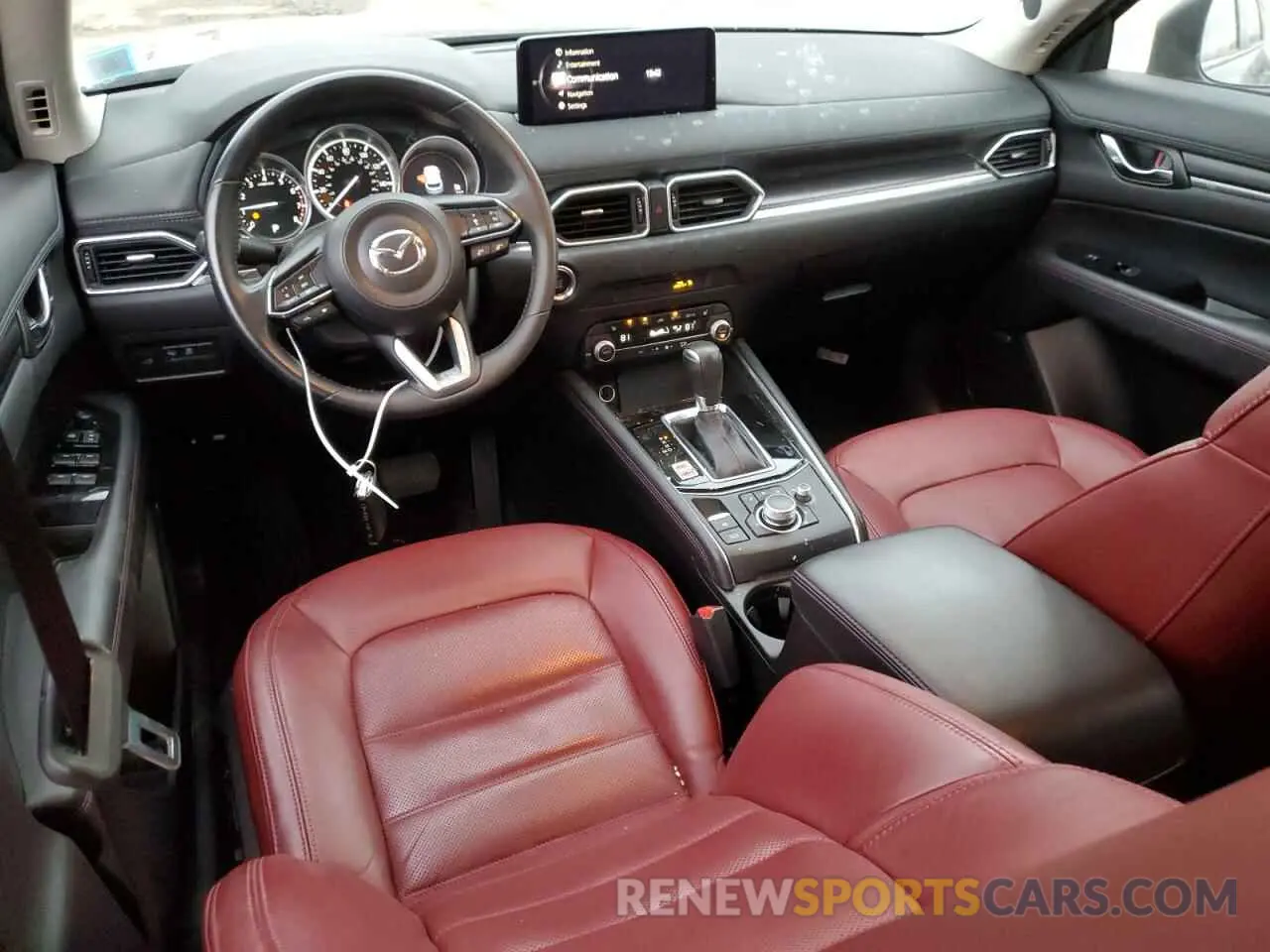 8 fotografías del automóvil dañado JM3KFBCM6P0260437 MAZDA CX-5 PREFE 2023