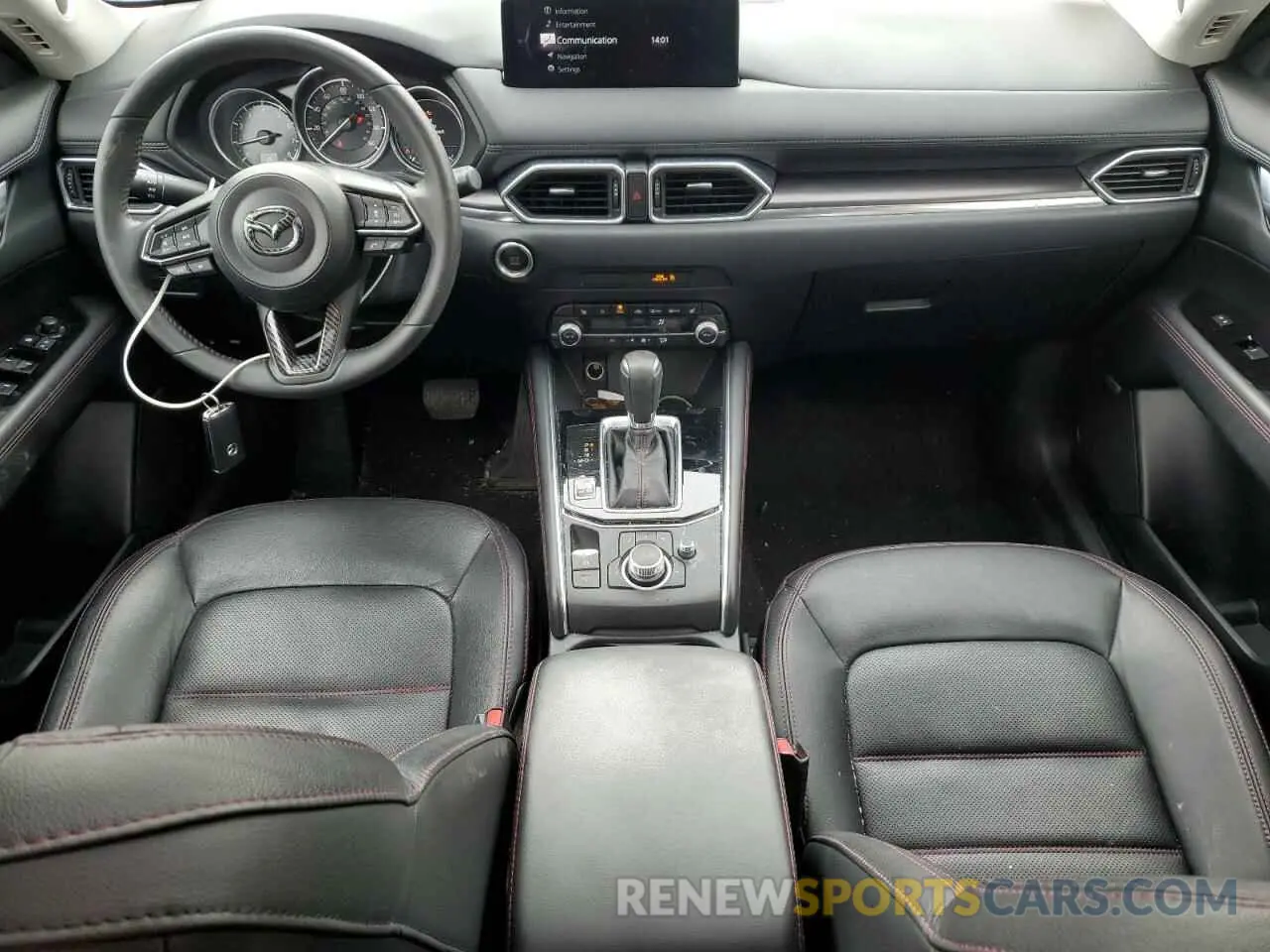 8 fotografías del automóvil dañado JM3KFBCM7P0187725 MAZDA CX-5 PREFE 2023