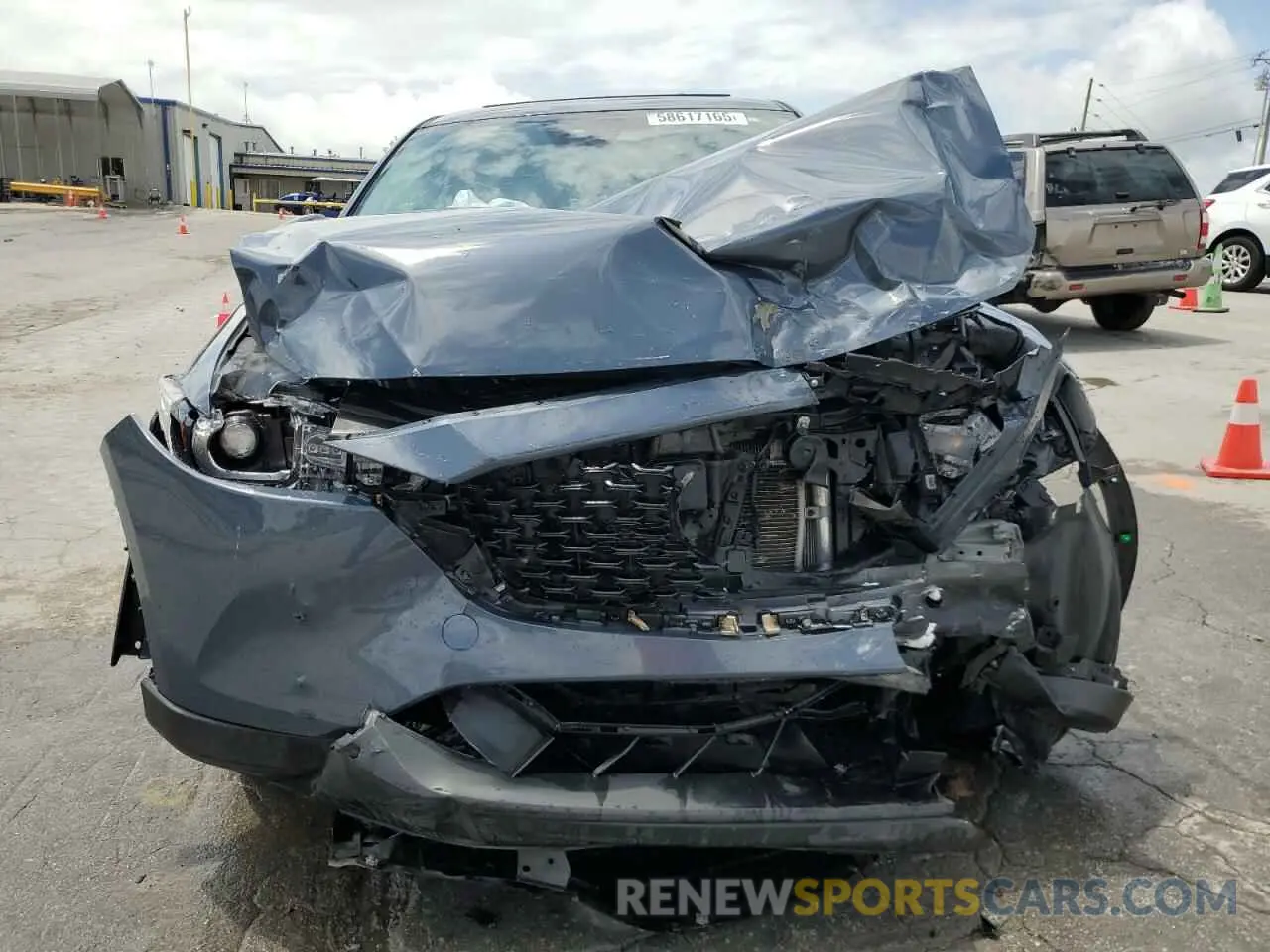 5 fotografías del automóvil dañado JM3KFBCM7P0263413 MAZDA CX-5 PREFE 2023