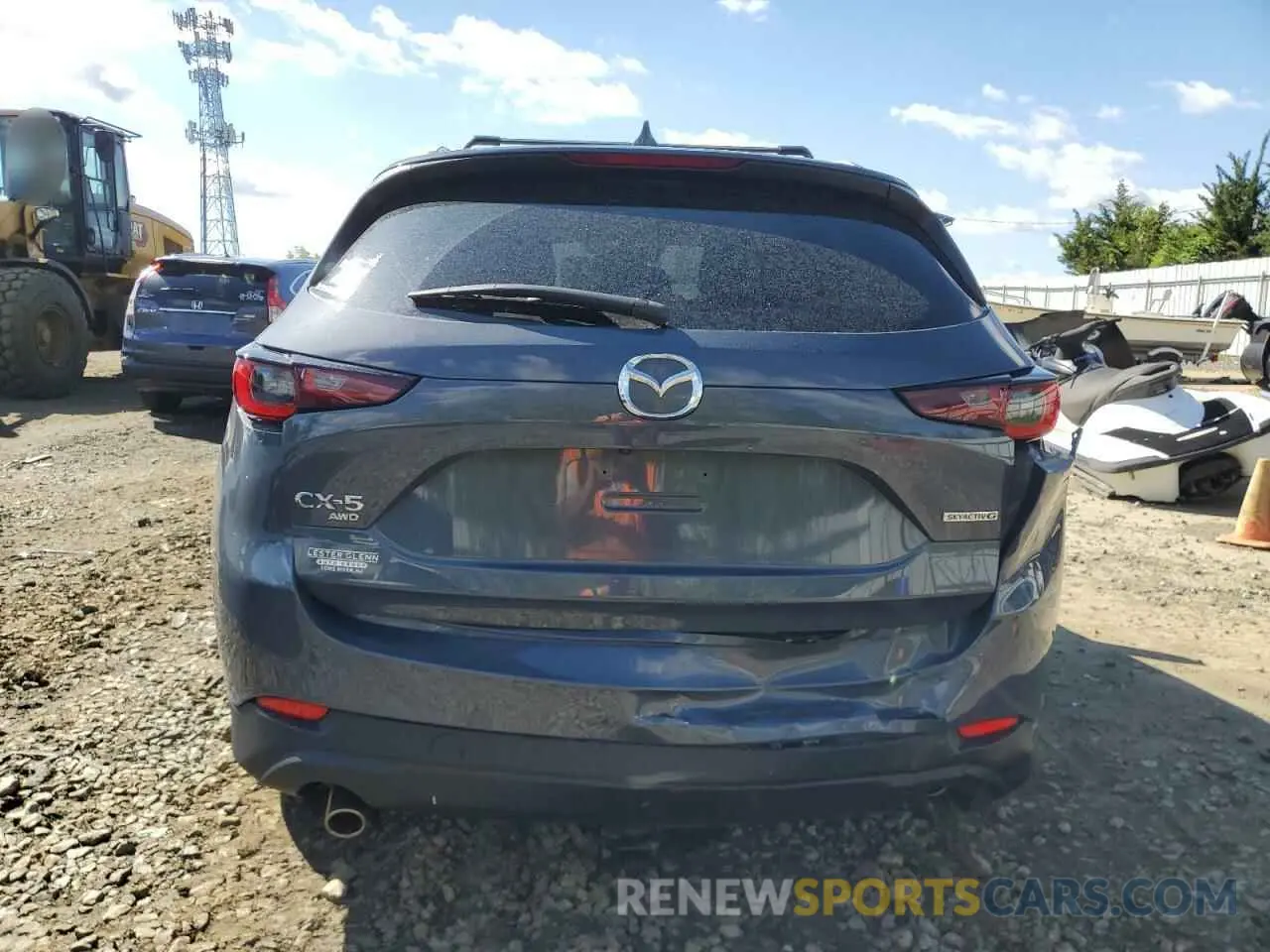 6 fotografías del automóvil dañado JM3KFBCM9P0110080 MAZDA CX-5 PREFE 2023
