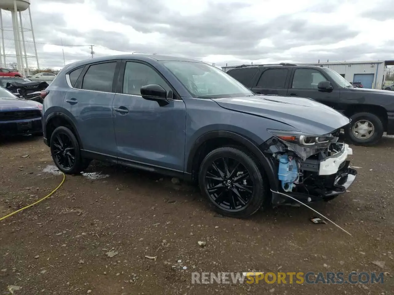 4 fotografías del automóvil dañado JM3KFBCM9P0220661 MAZDA CX-5 PREFE 2023
