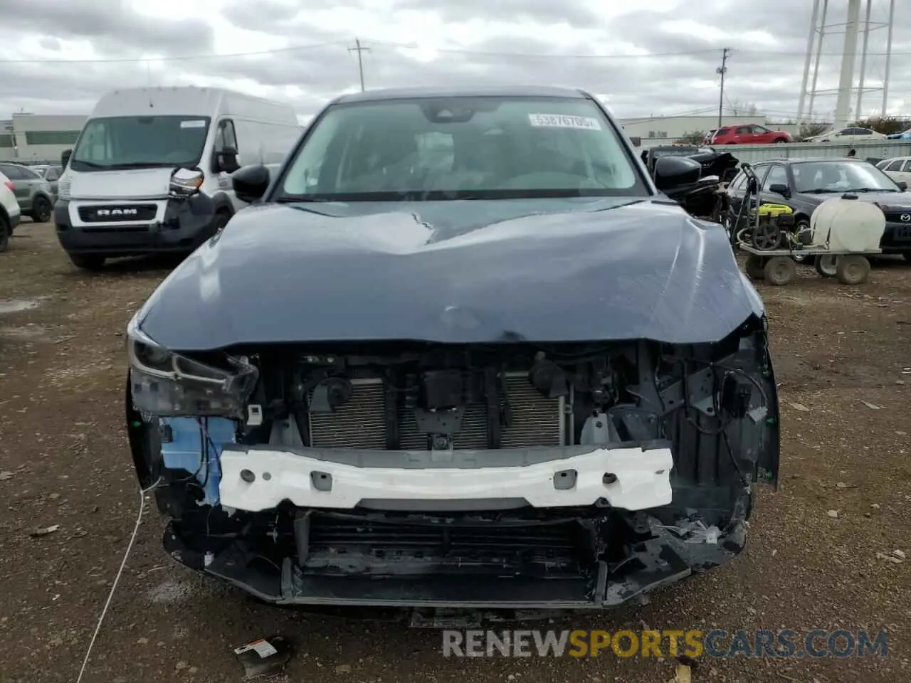 5 fotografías del automóvil dañado JM3KFBCM9P0220661 MAZDA CX-5 PREFE 2023