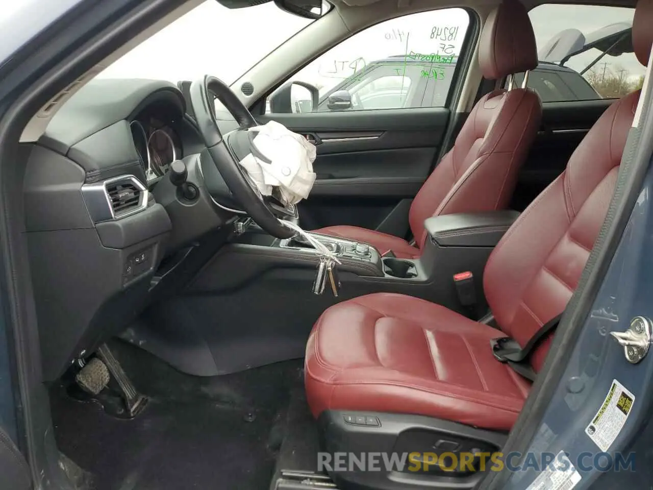 7 fotografías del automóvil dañado JM3KFBCM9P0220661 MAZDA CX-5 PREFE 2023