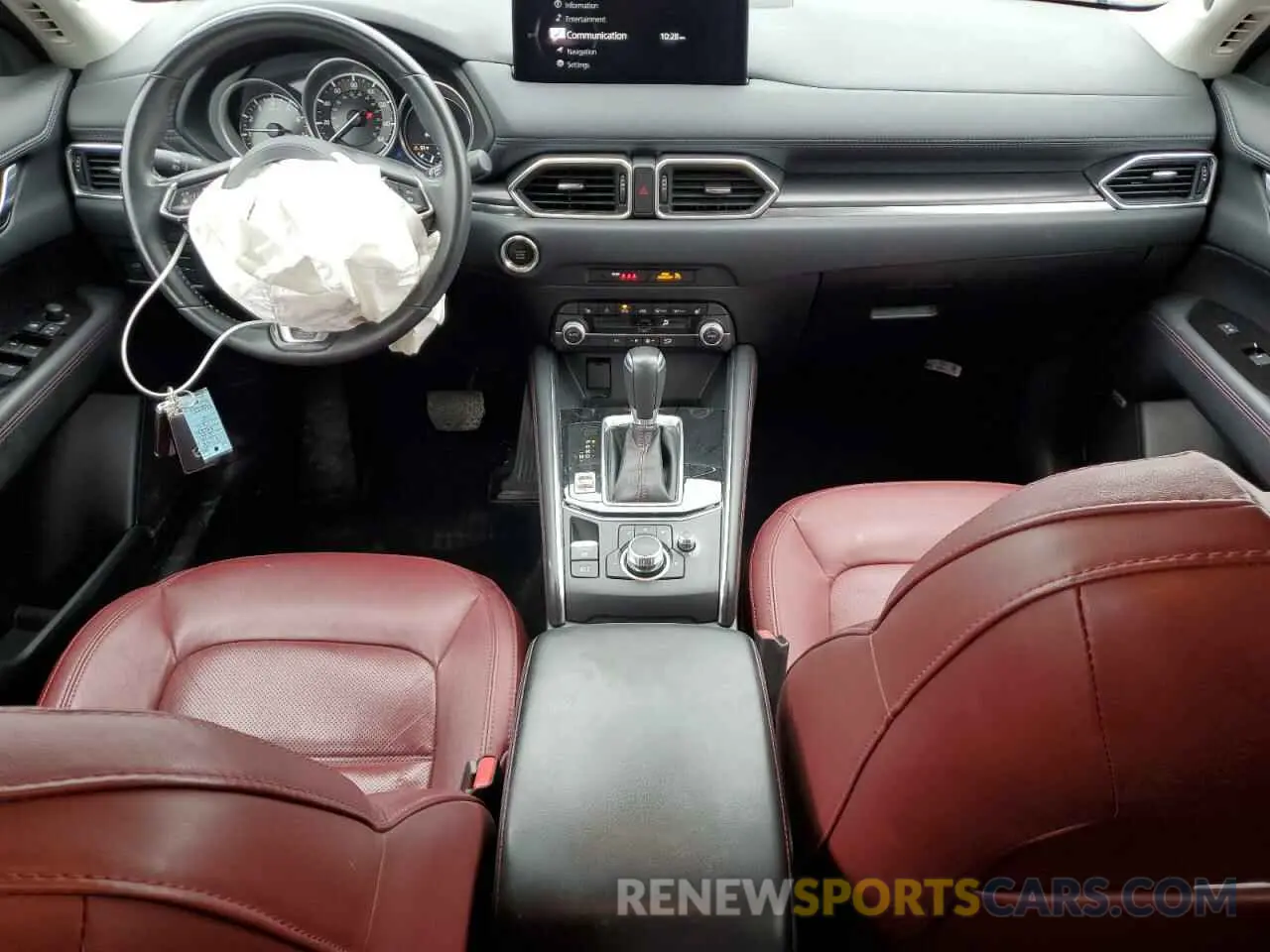 8 fotografías del automóvil dañado JM3KFBCM9P0220661 MAZDA CX-5 PREFE 2023