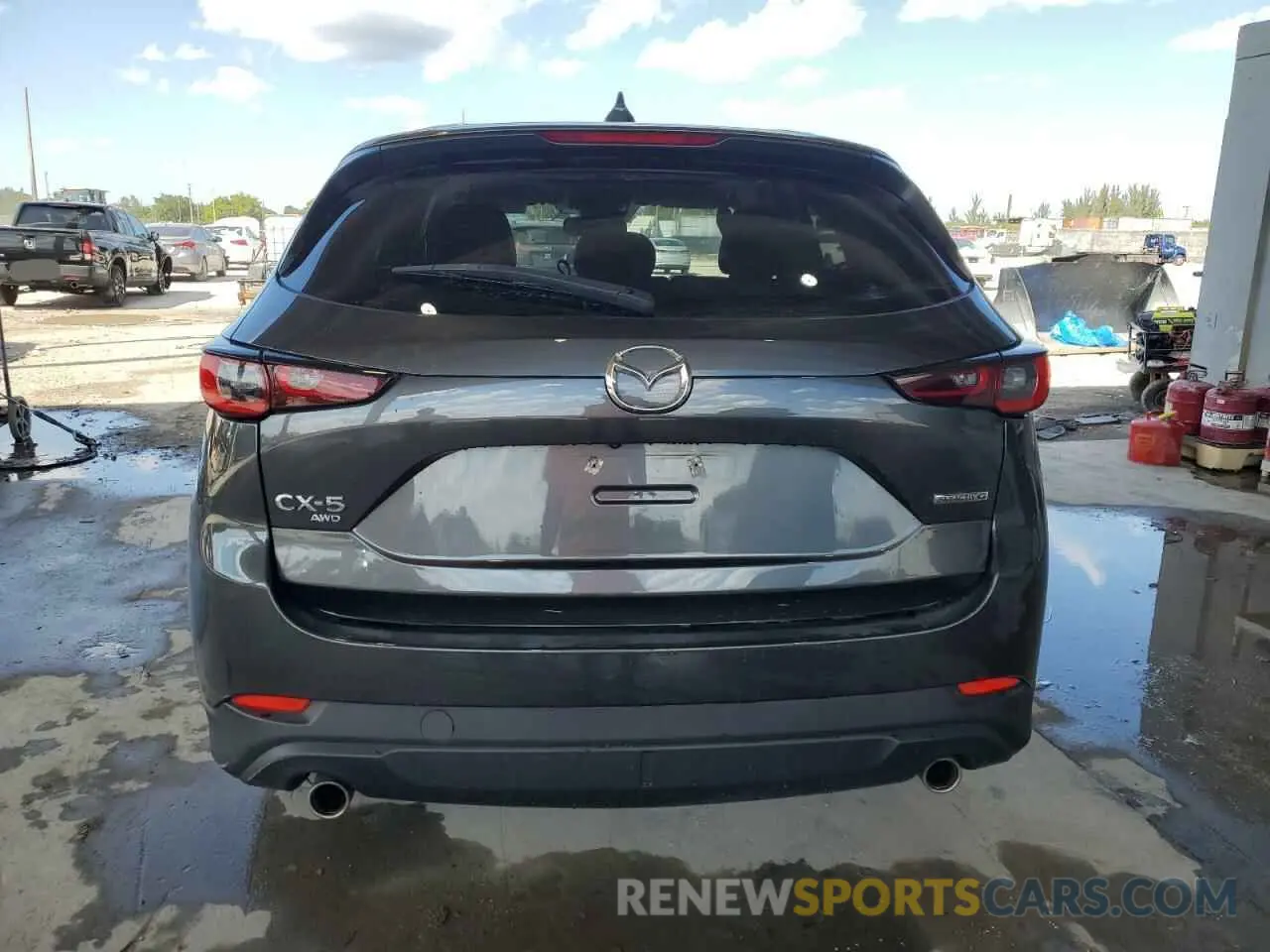 6 fotografías del automóvil dañado JM3KFBCMXP0195138 MAZDA CX-5 PREFE 2023