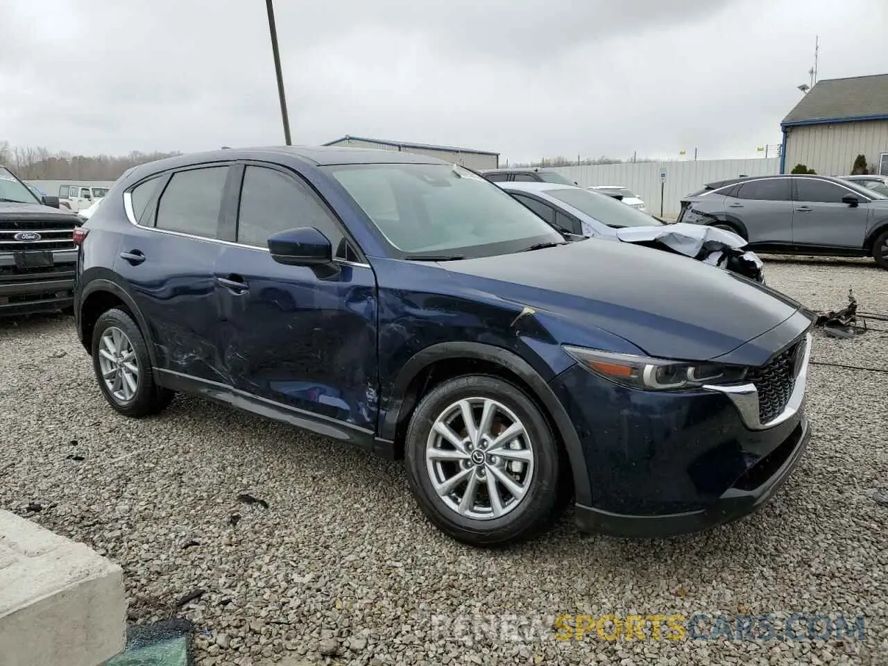4 fotografías del automóvil dañado JM3KFBCMXP0256925 MAZDA CX-5 PREFE 2023