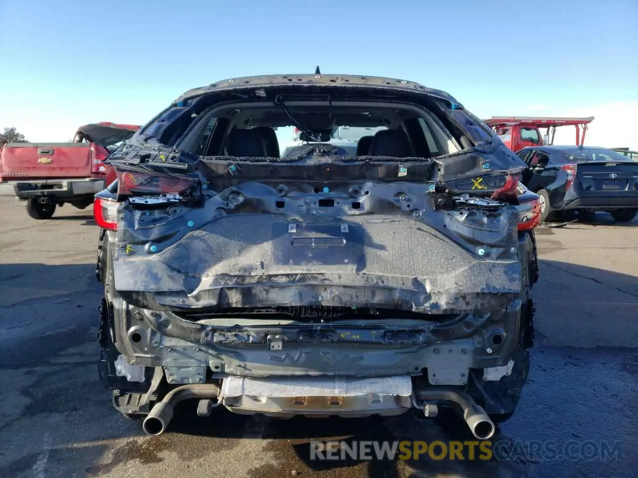 6 fotografías del automóvil dañado JM3KFBCL1R0443481 MAZDA CX-5 PREFE 2024