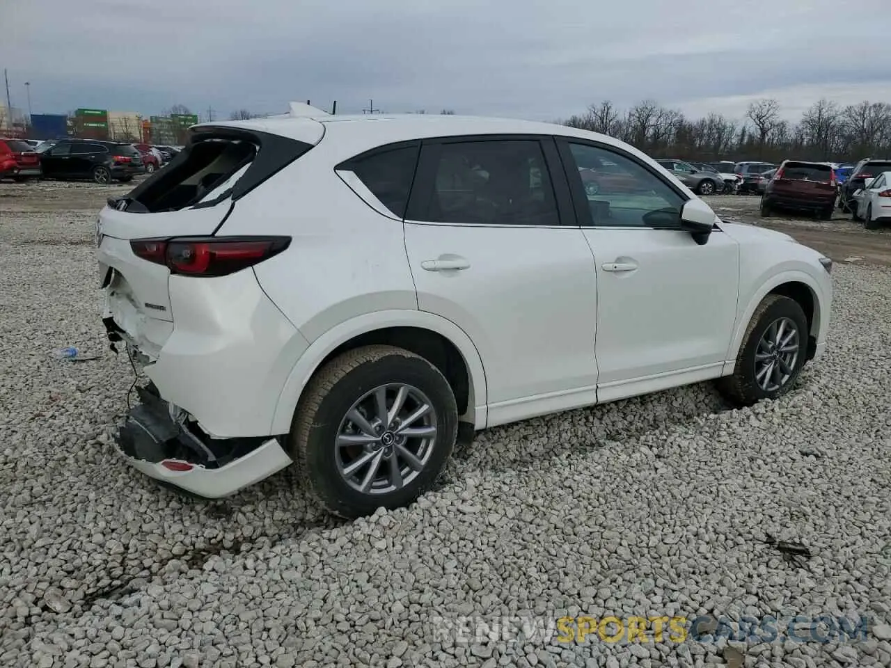 3 fotografías del automóvil dañado JM3KFBCL1R0481096 MAZDA CX-5 PREFE 2024