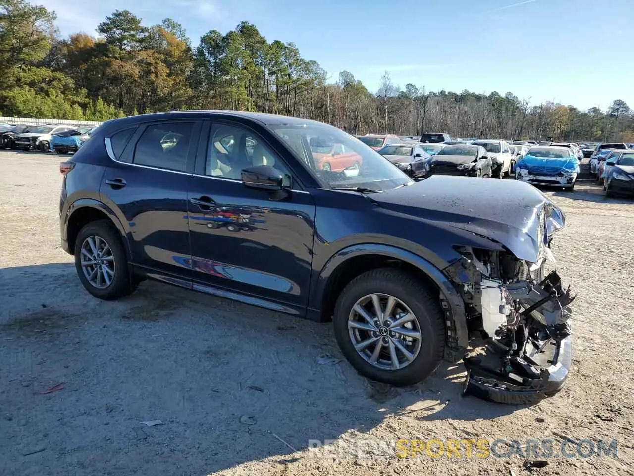 4 fotografías del automóvil dañado JM3KFBCL1R0530149 MAZDA CX-5 PREFE 2024
