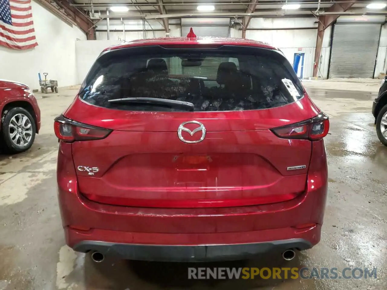 6 fotografías del automóvil dañado JM3KFBCL2R0405872 MAZDA CX-5 PREFE 2024