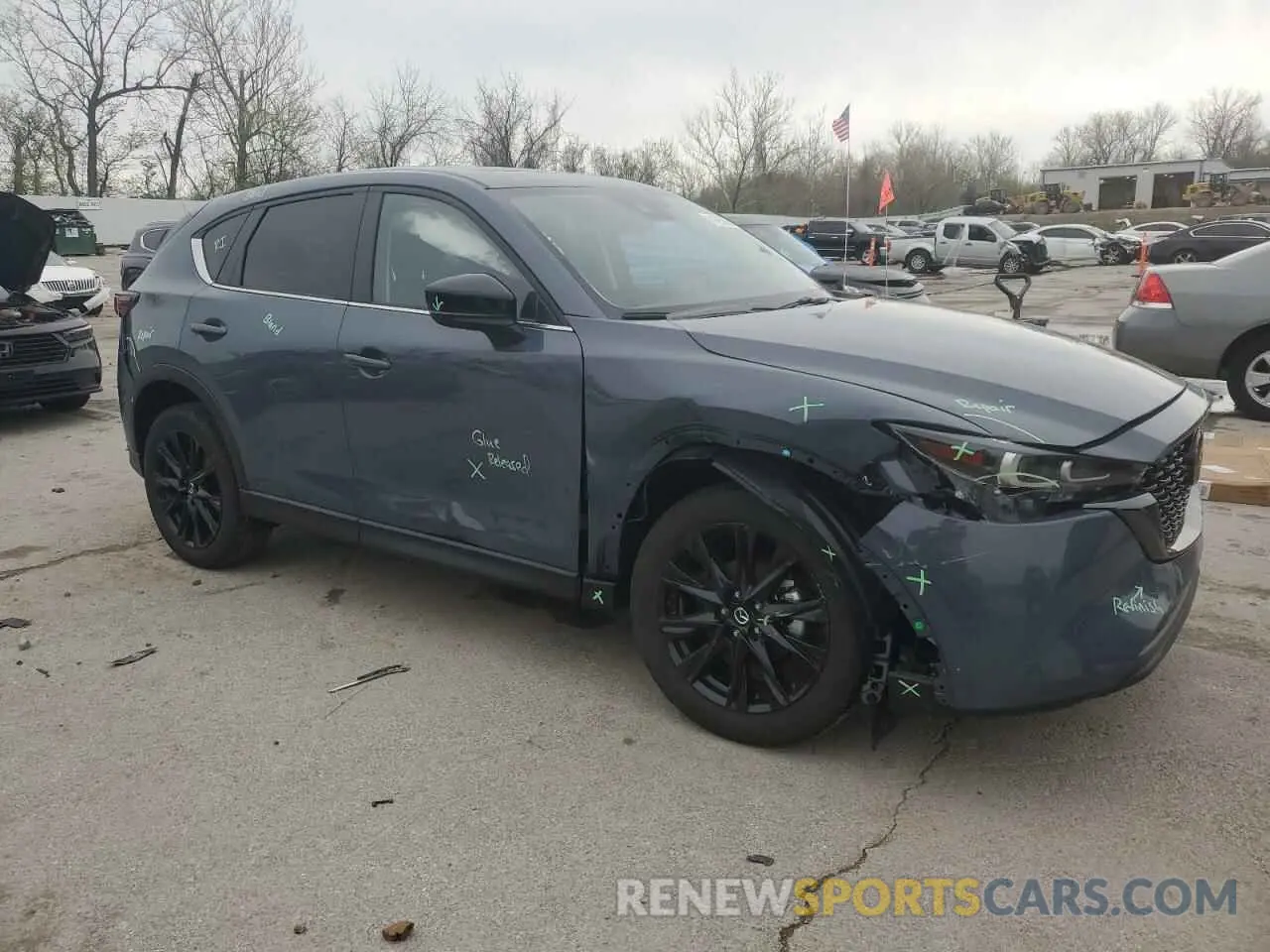 4 fotografías del automóvil dañado JM3KFBCL2R0509147 MAZDA CX-5 PREFE 2024