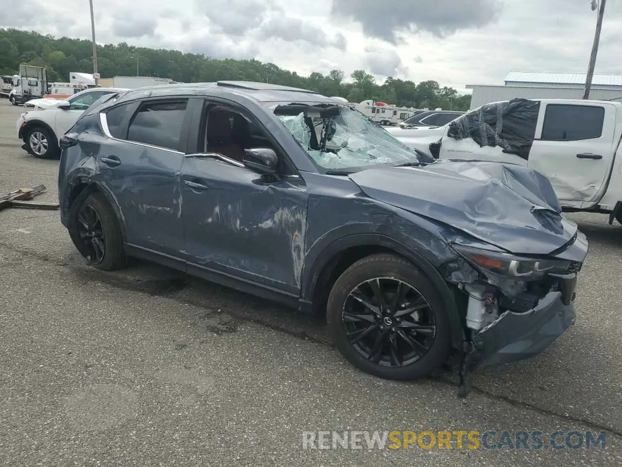 4 fotografías del automóvil dañado JM3KFBCL2R0511870 MAZDA CX-5 PREFE 2024