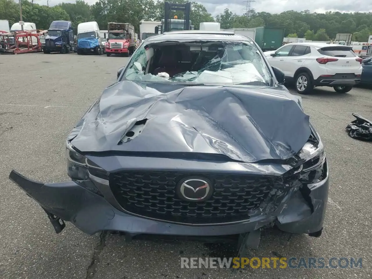 5 fotografías del automóvil dañado JM3KFBCL2R0511870 MAZDA CX-5 PREFE 2024