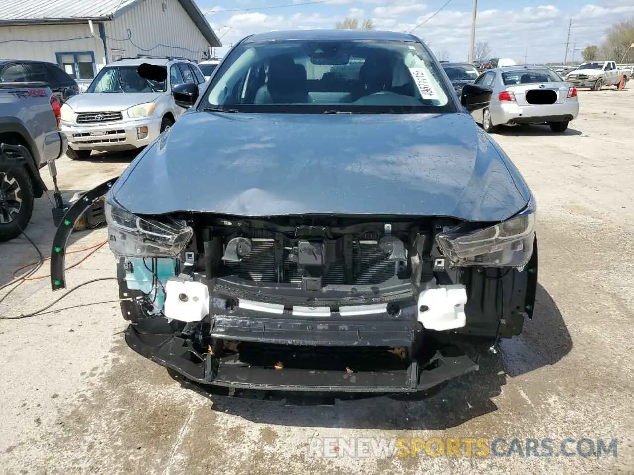 5 fotografías del automóvil dañado JM3KFBCL4R0460307 MAZDA CX-5 PREFE 2024