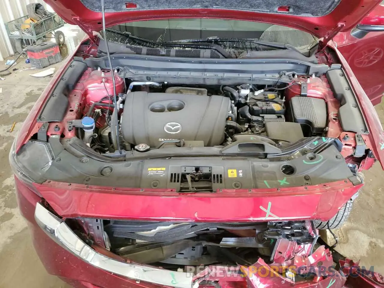 12 fotografías del automóvil dañado JM3KFBCL5R0418602 MAZDA CX-5 PREFE 2024