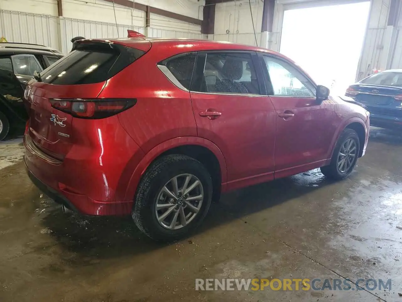3 fotografías del automóvil dañado JM3KFBCL5R0418602 MAZDA CX-5 PREFE 2024