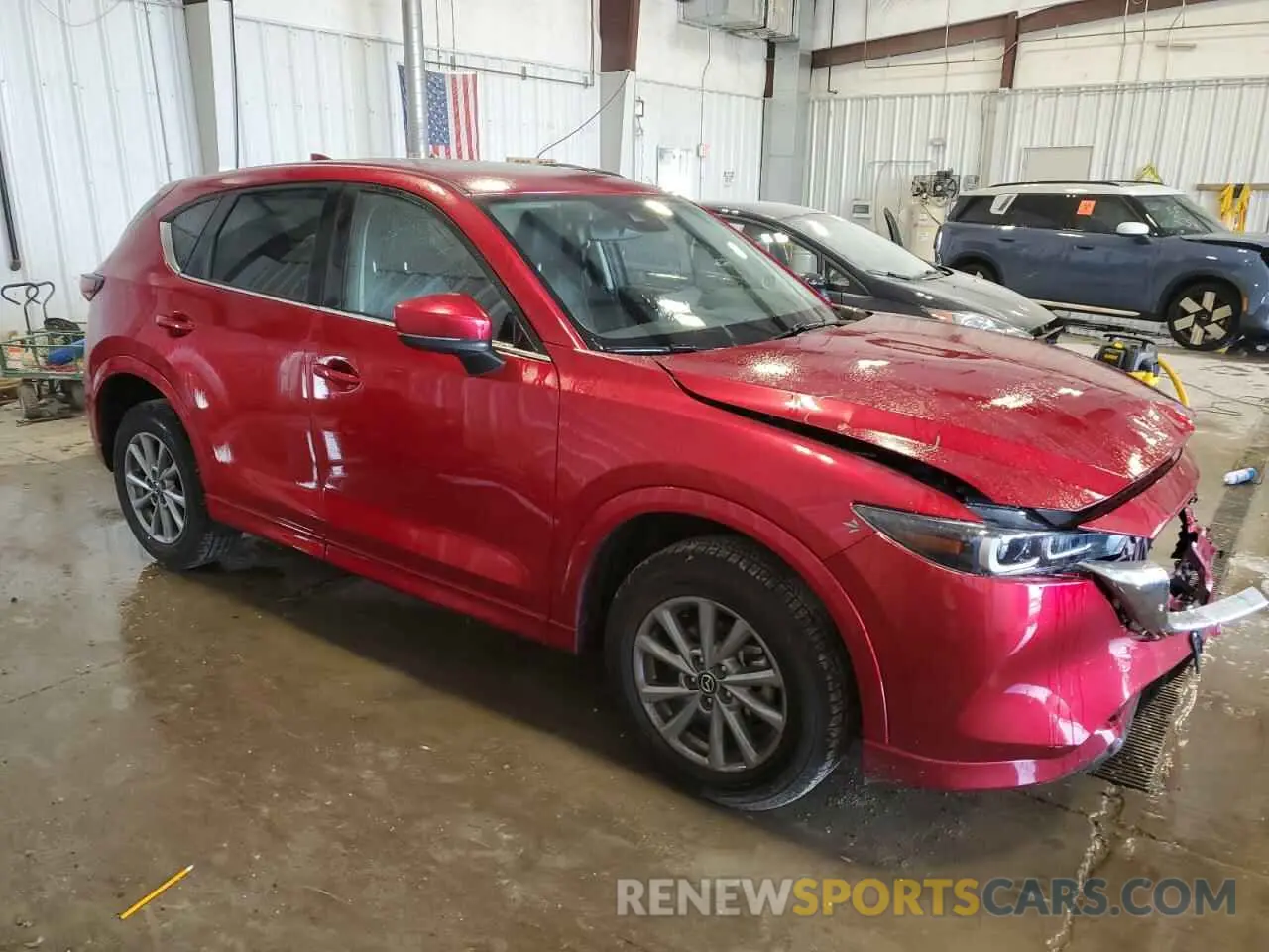 4 fotografías del automóvil dañado JM3KFBCL5R0418602 MAZDA CX-5 PREFE 2024