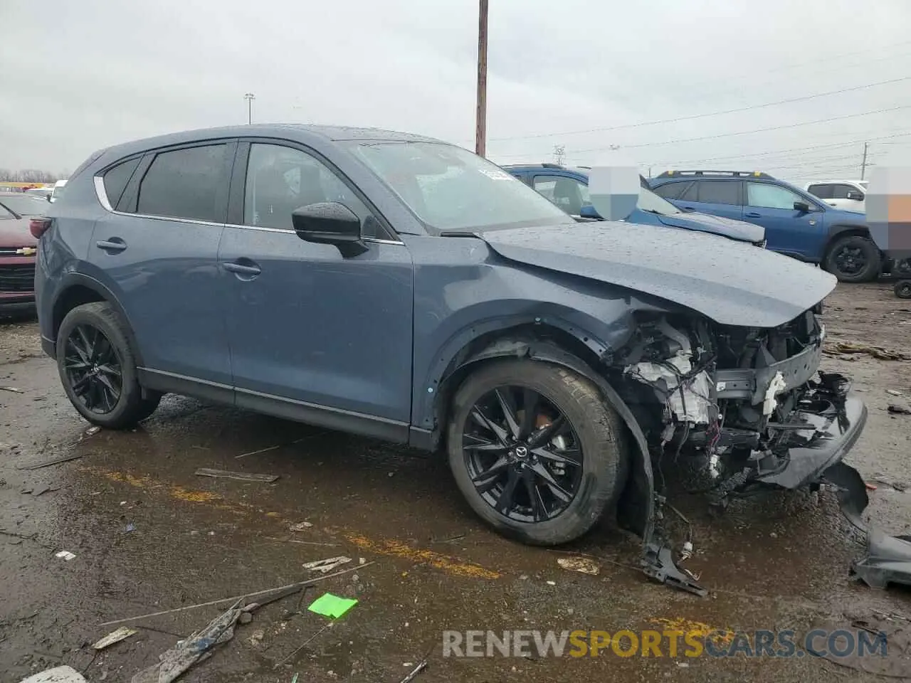 4 fotografías del automóvil dañado JM3KFBCL5R0466178 MAZDA CX-5 PREFE 2024