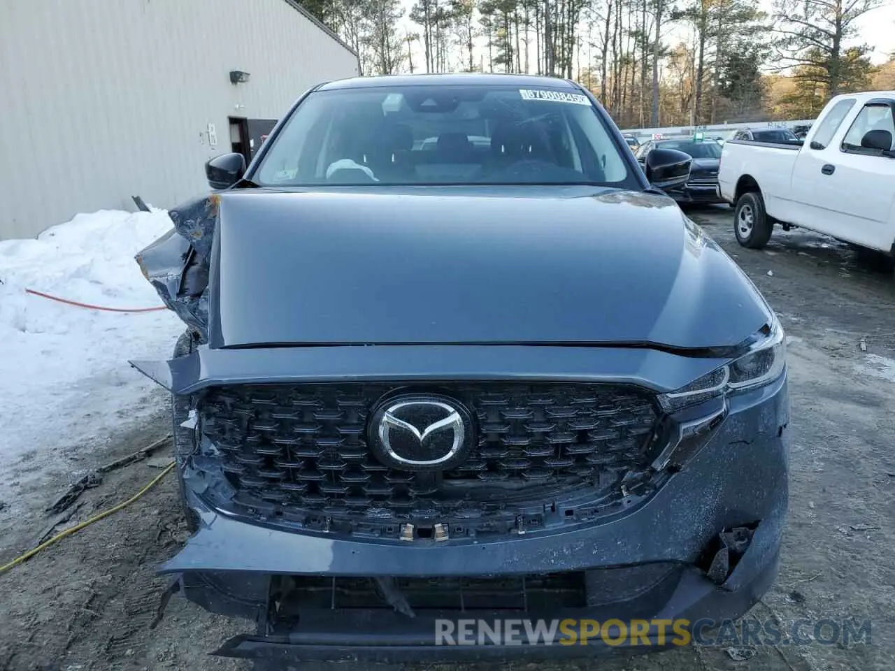 5 fotografías del automóvil dañado JM3KFBCL5R0486639 MAZDA CX-5 PREFE 2024