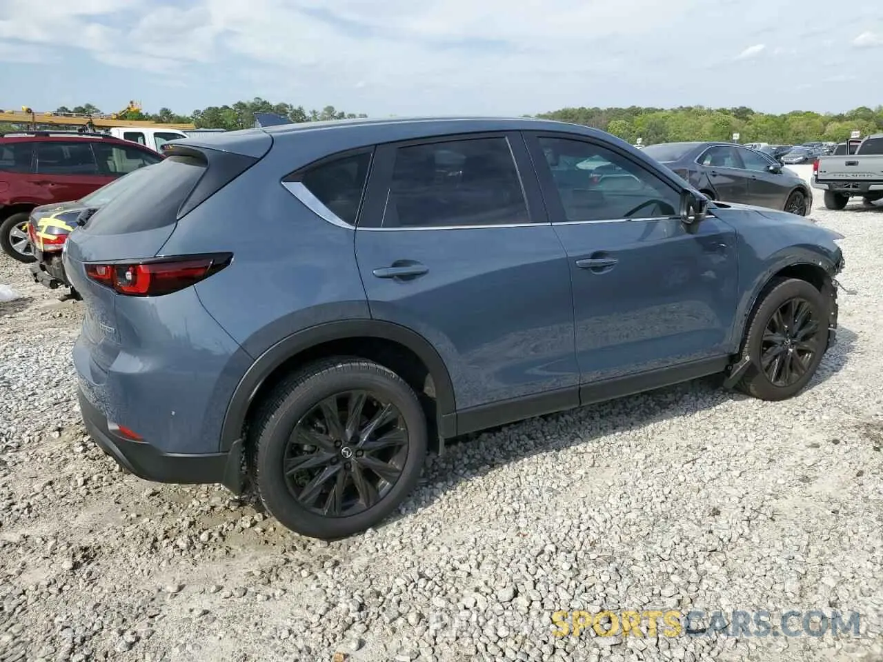 3 fotografías del automóvil dañado JM3KFBCL5R0493025 MAZDA CX-5 PREFE 2024