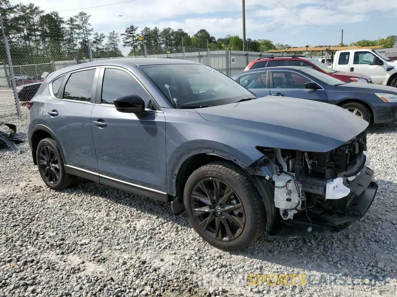 4 fotografías del automóvil dañado JM3KFBCL5R0493025 MAZDA CX-5 PREFE 2024