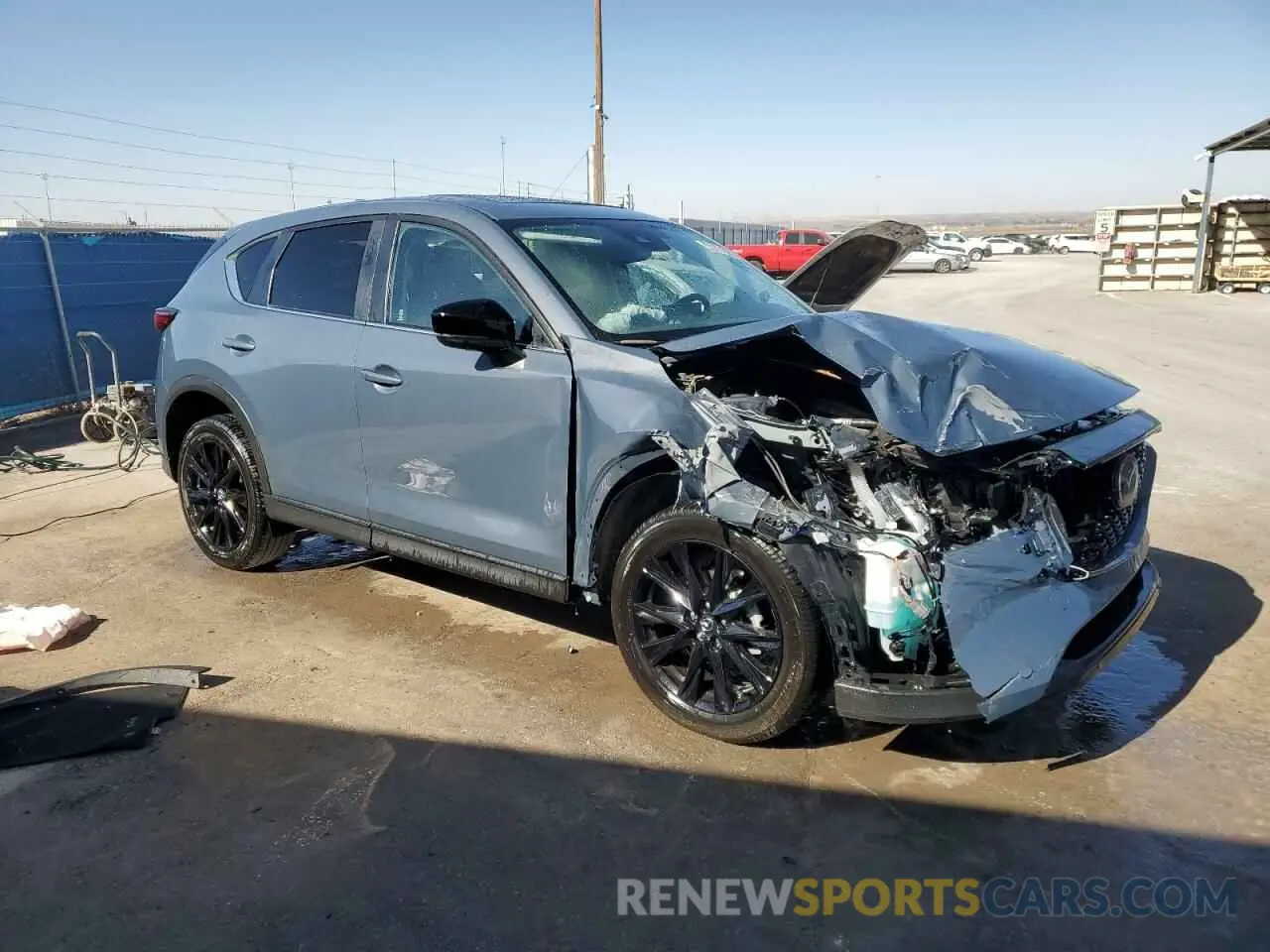 4 fotografías del automóvil dañado JM3KFBCL5R0526945 MAZDA CX-5 PREFE 2024