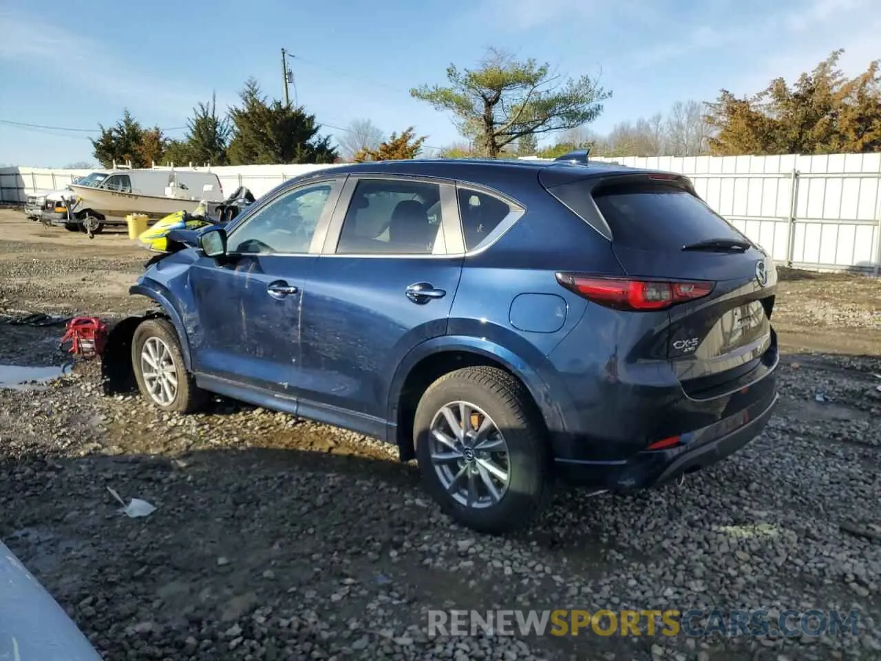 2 fotografías del automóvil dañado JM3KFBCL6R0481028 MAZDA CX-5 PREFE 2024