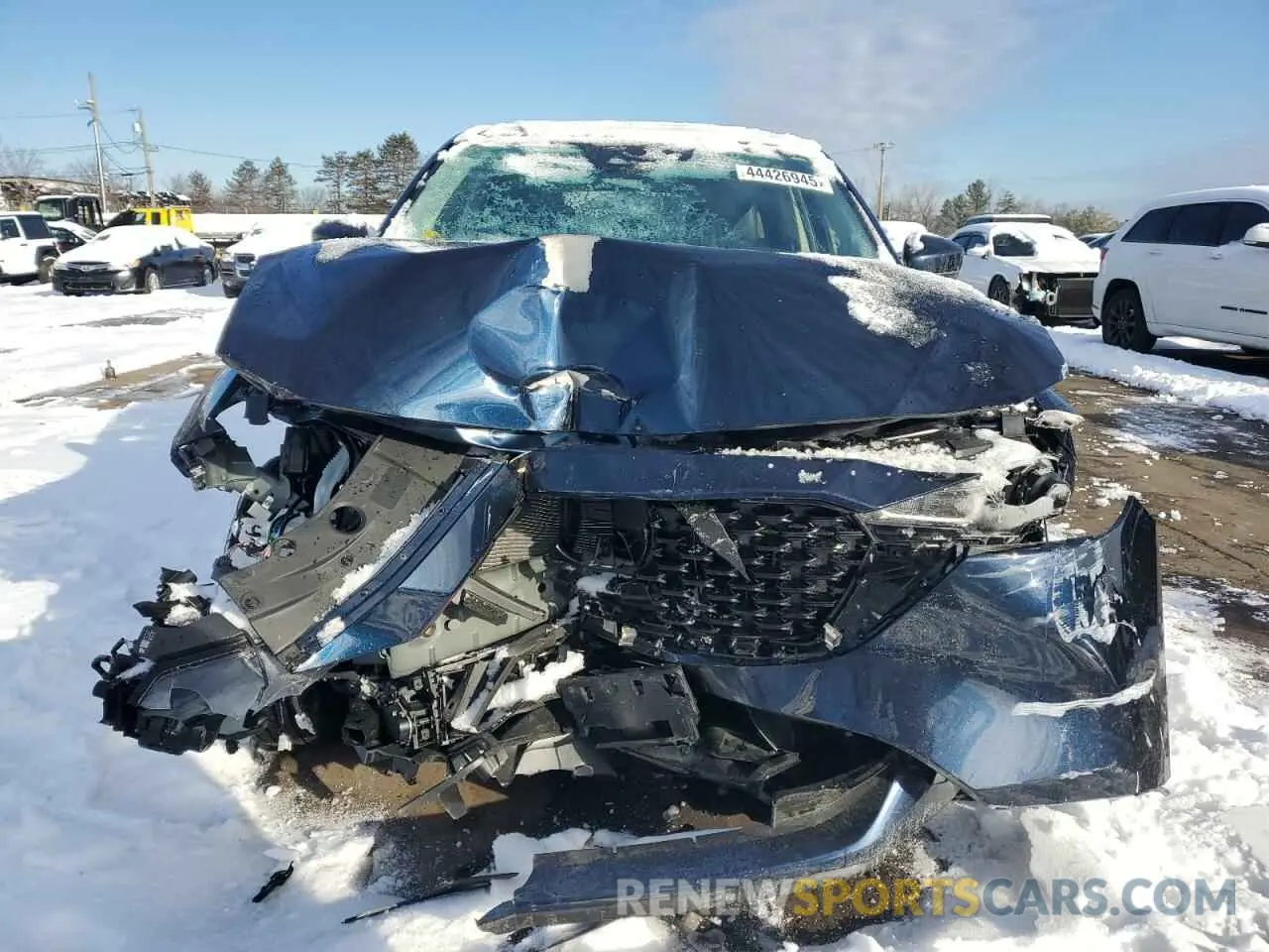5 fotografías del automóvil dañado JM3KFBCL6R0488898 MAZDA CX-5 PREFE 2024