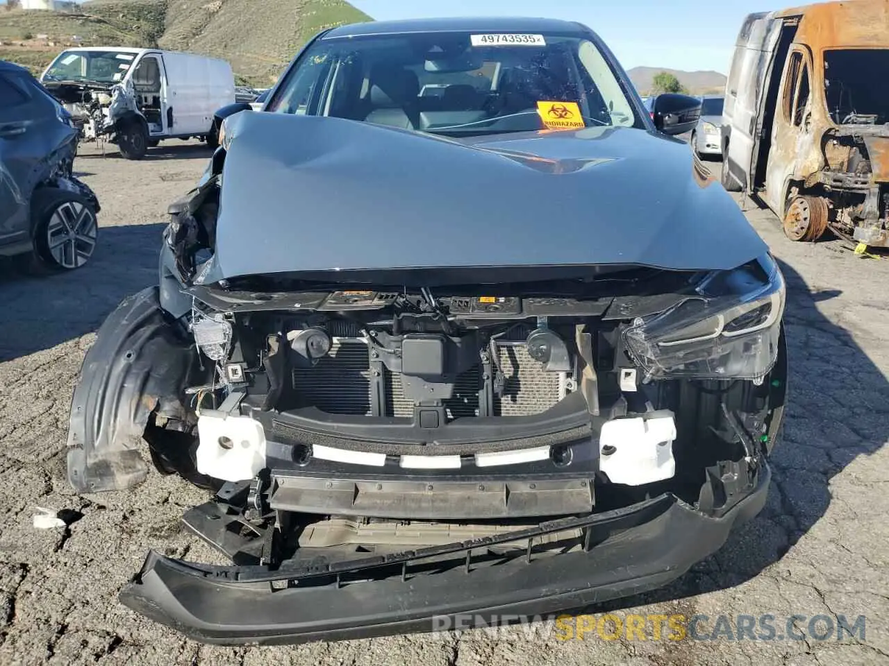 5 fotografías del automóvil dañado JM3KFBCL8R0528690 MAZDA CX-5 PREFE 2024