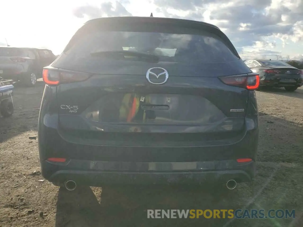 6 fotografías del automóvil dañado JM3KFBCL9R0409580 MAZDA CX-5 PREFE 2024