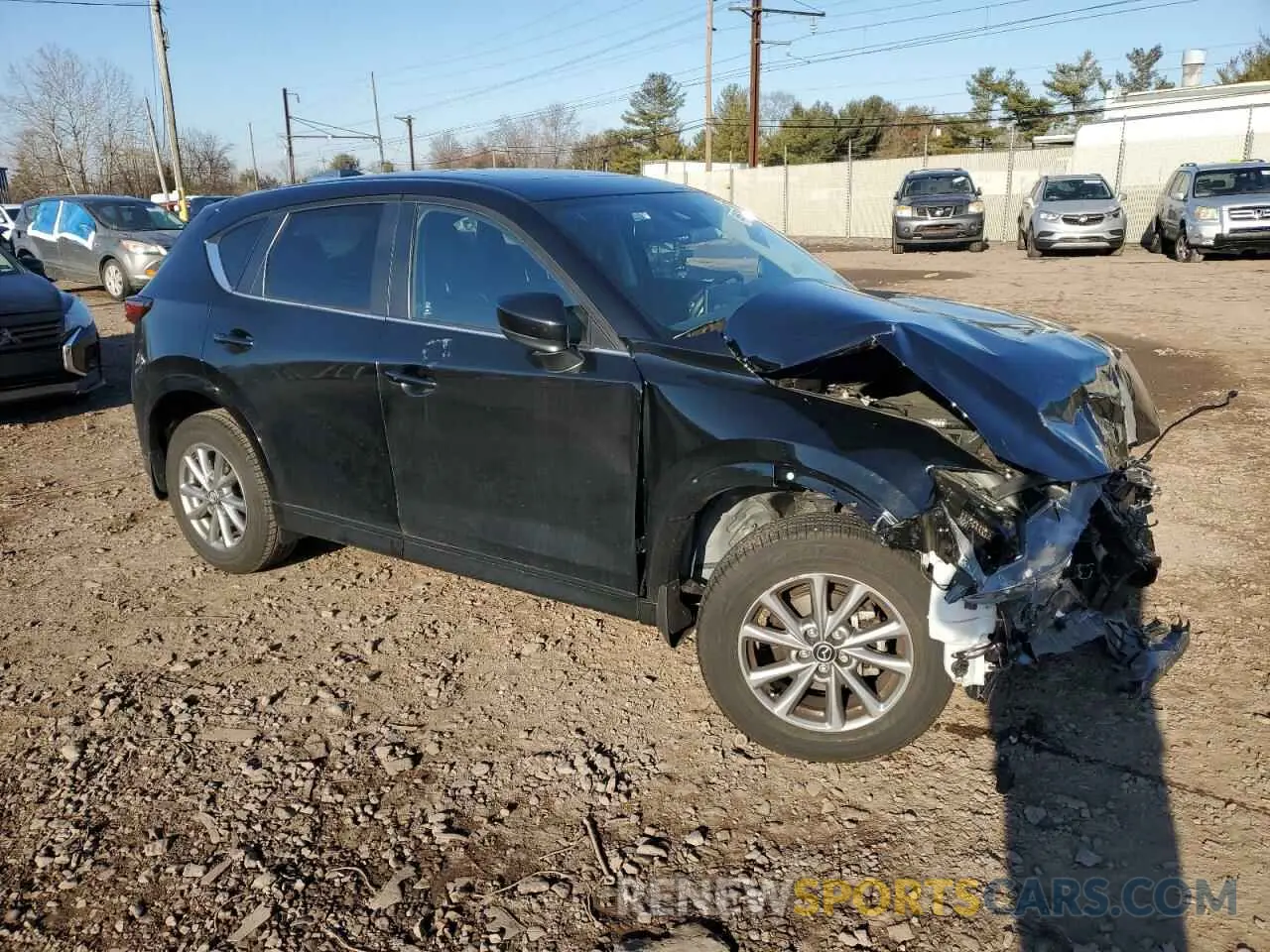 4 fotografías del automóvil dañado JM3KFBCL9R0421163 MAZDA CX-5 PREFE 2024