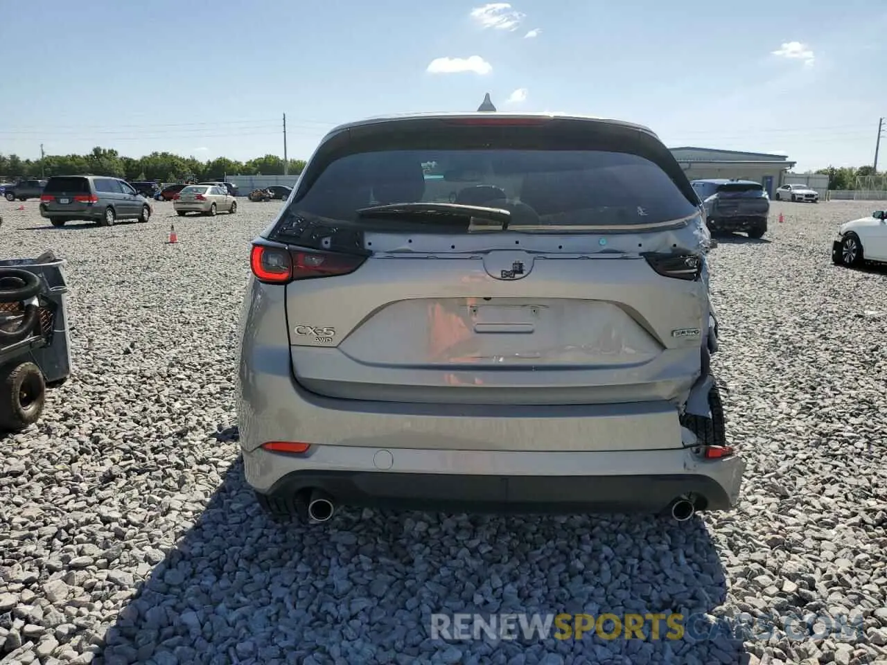 6 fotografías del automóvil dañado JM3KFBCL9R0434429 MAZDA CX-5 PREFE 2024