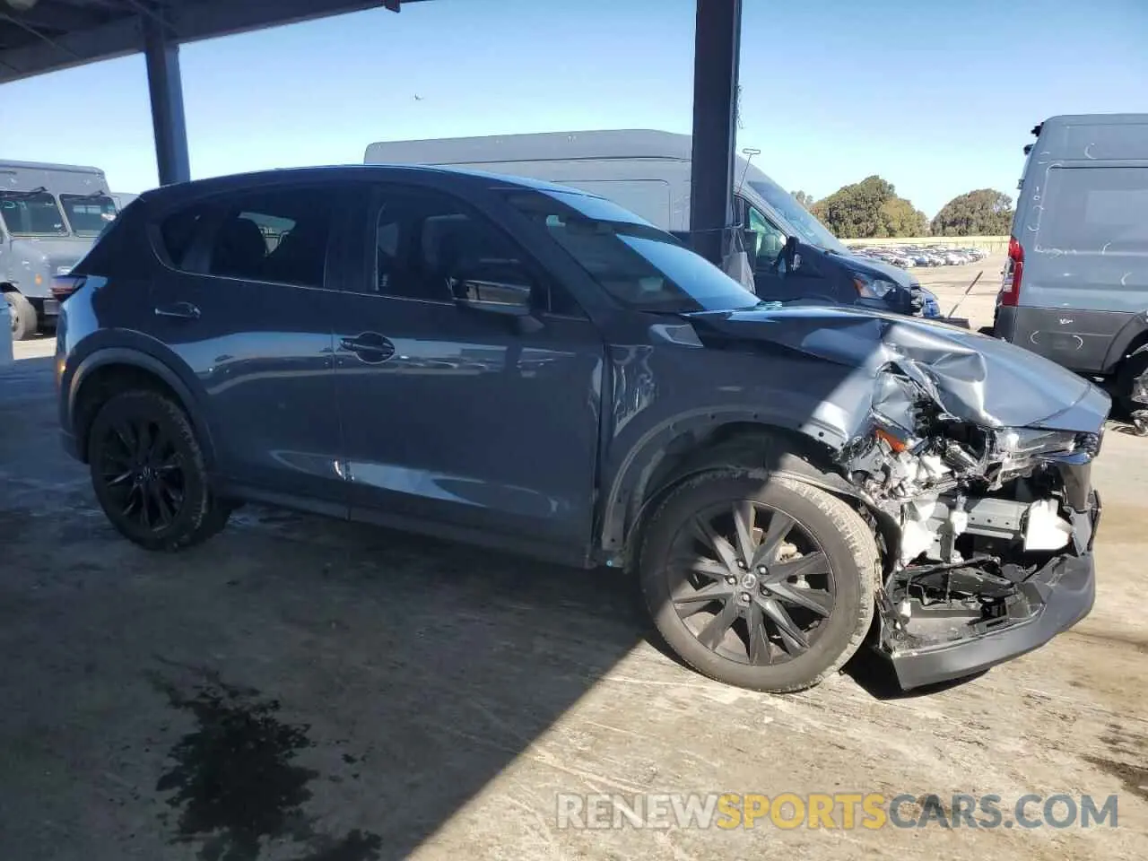 4 fotografías del automóvil dañado JM3KFBCLXR0527816 MAZDA CX-5 PREFE 2024