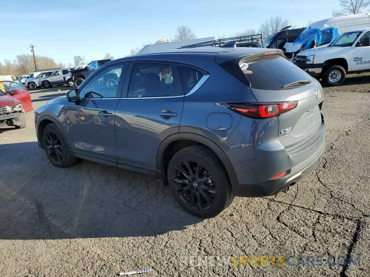 2 fotografías del automóvil dañado JM3KFBCM0R0384173 MAZDA CX-5 PREFE 2024