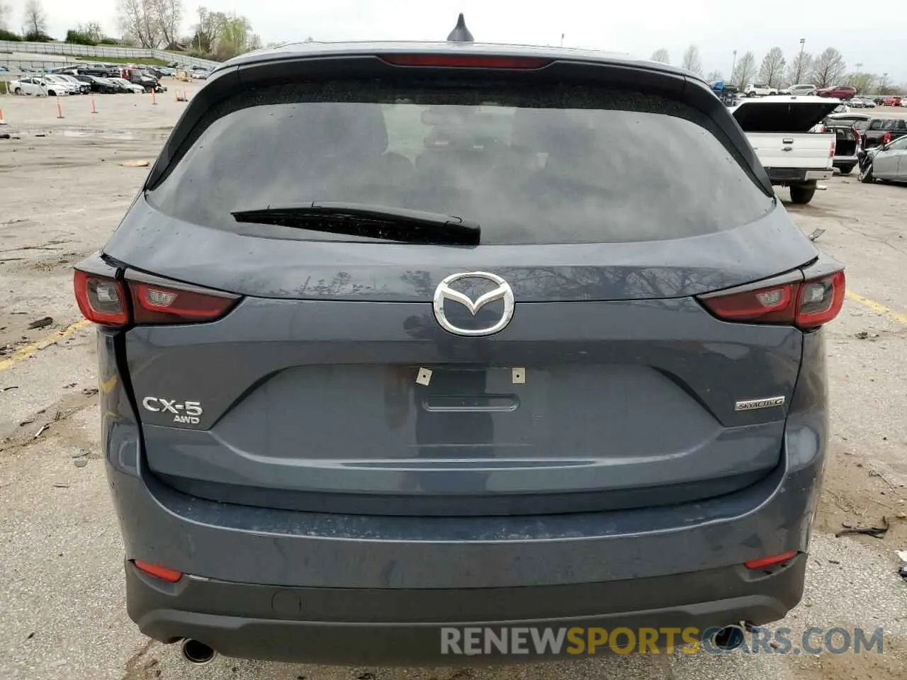 6 fotografías del automóvil dañado JM3KFBCM1R0360562 MAZDA CX-5 PREFE 2024