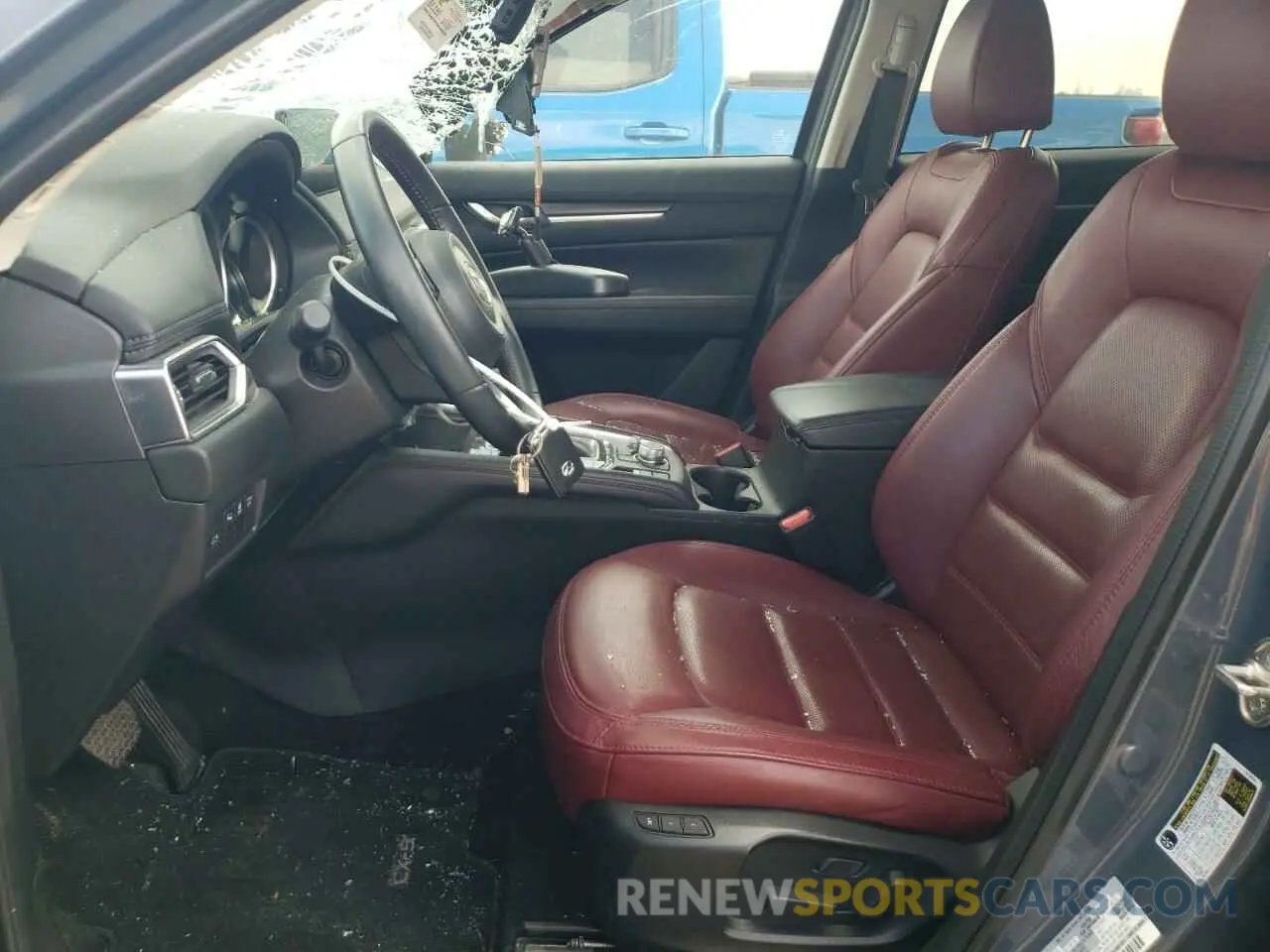 7 fotografías del automóvil dañado JM3KFBCM1R0377037 MAZDA CX-5 PREFE 2024